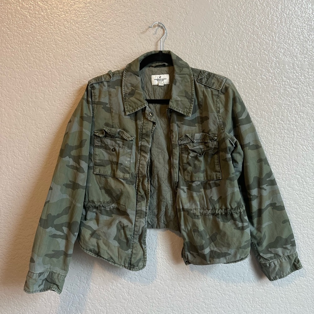 Camouflage Zip-up